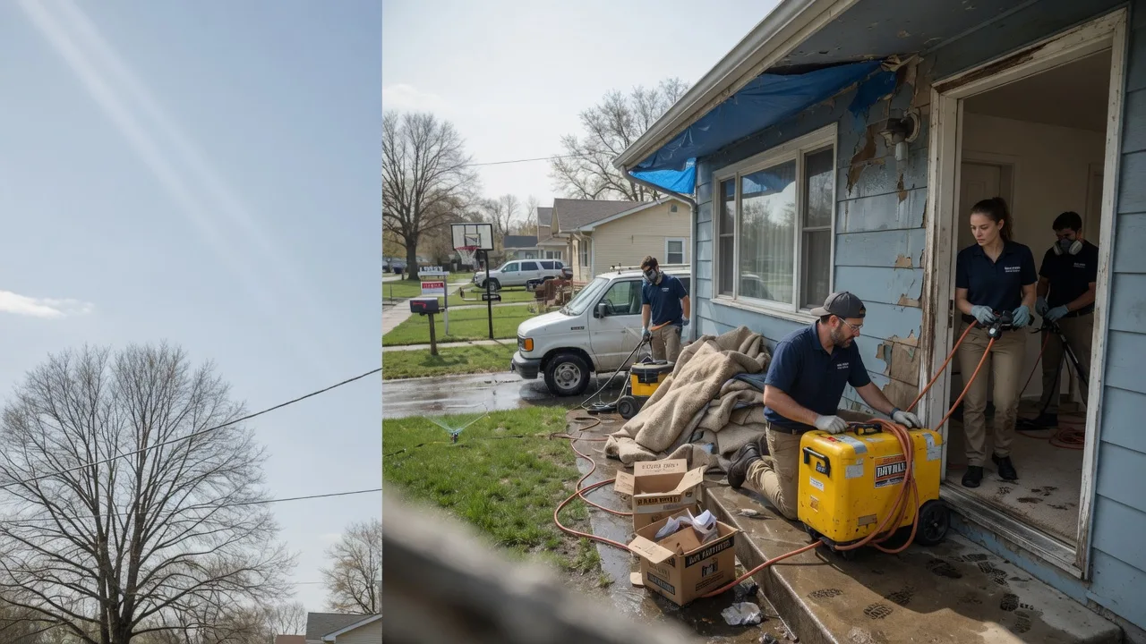 Basement Flood Cleanup in Earlington, KY near me